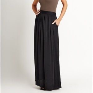 BCBGMaxAzria Black Sofia Skirt M NWT